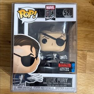 Funko Pop! Nick Fury Black and White Bobblehead